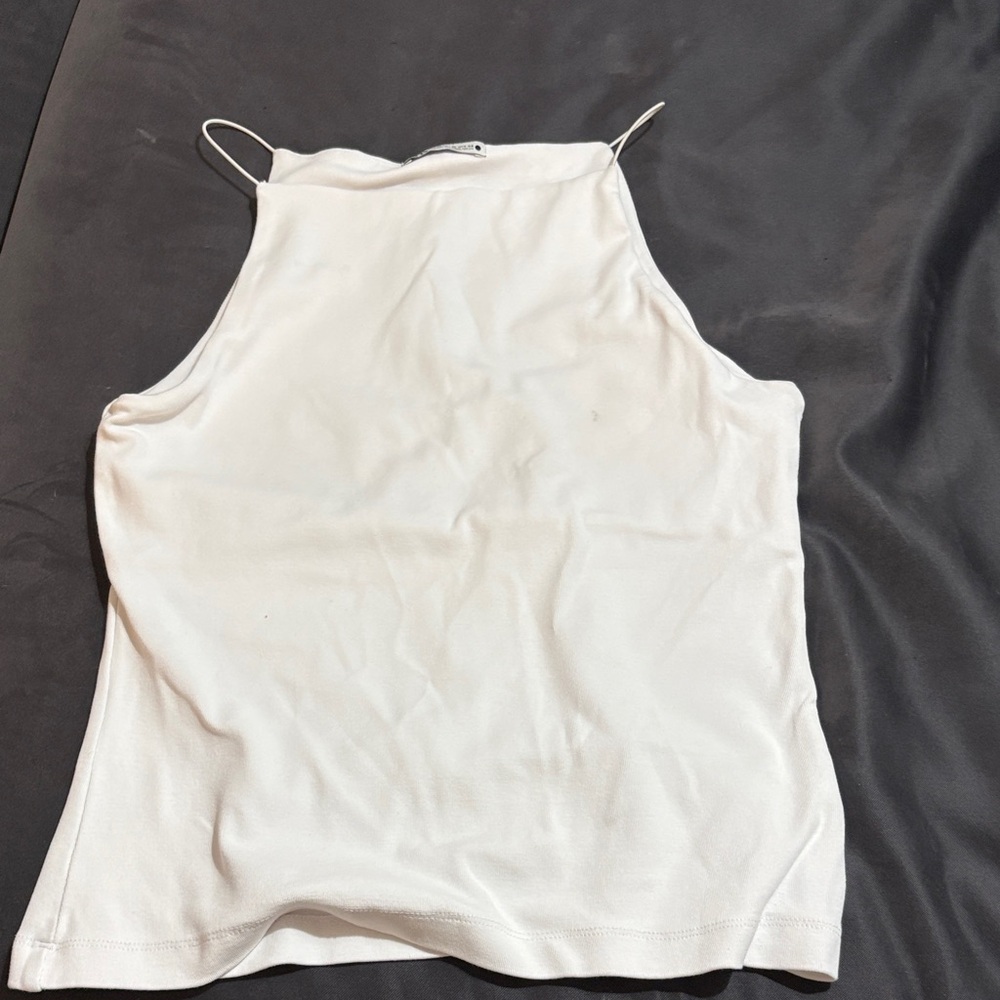 Zara White Camisole Top
